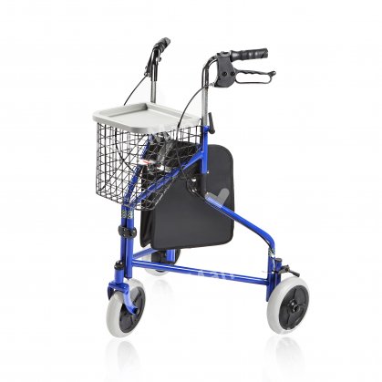 3 WHEEL ROLLATOR WITH BAG