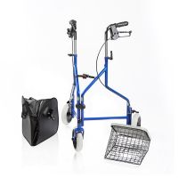 3 WHEEL ROLLATOR WITH BAG