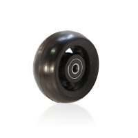 3" FIBRE WHEEL, BLACK, 75X34 MM