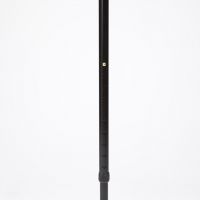 ALUMINIUM  WALKING STICK (WOODEN HANDLE)