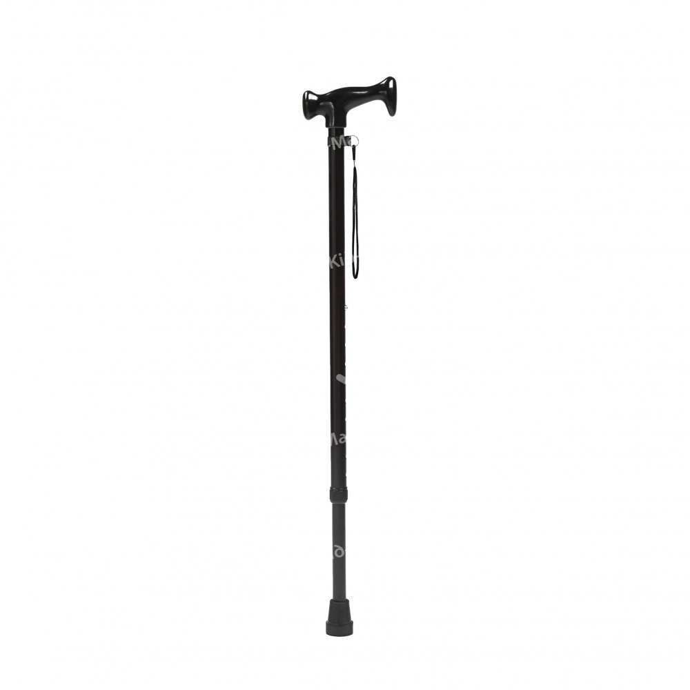 Aluminium walking stick (plastic handle)