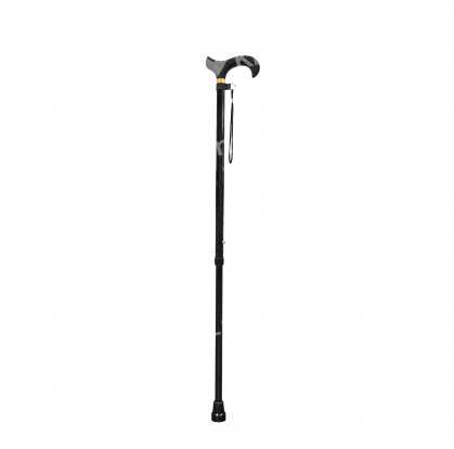 ALUMINUM CANE WITH PADDED HANDLE