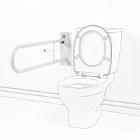 FOLDING WALL SUPPORT RAIL