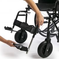 HEAVY DUTY WHEELCHAIR STEELMAN XL, SIZE 51 CM