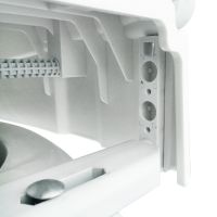 HEIGHT-ADJUSTABLE RISER FOR TOILET SEAT WITH LID