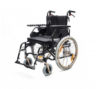 LIGHT ALLOY WHEELCHAIR FOR HEAVYWEIGHT PEOPLE LIGHTMAN COMFORT PLUS XL