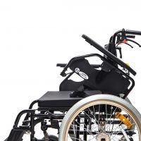 LIGHT ALLOY WHEELCHAIR FOR HEAVYWEIGHT PEOPLE LIGHTMAN COMFORT PLUS XL