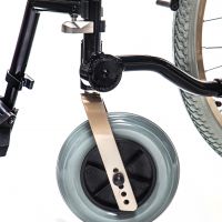 LIGHT ALLOY WHEELCHAIR FOR HEAVYWEIGHT PEOPLE LIGHTMAN COMFORT PLUS XL