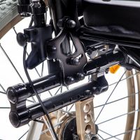 LIGHT ALLOY WHEELCHAIR FOR HEAVYWEIGHT PEOPLE LIGHTMAN COMFORT PLUS XL