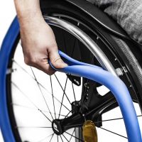 PUSHRIM COVER PVC FOR 24" (540 MM) WHEEL, BLUE