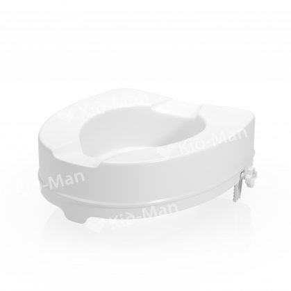 RAISED TOILET SEAT, HEIGHT 10 cm
