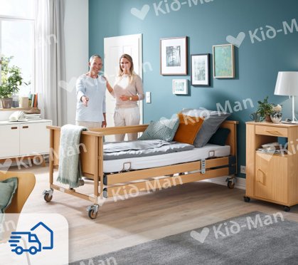 RENT OF THE NURSING BED FOR A TALL PERSON, FOR A PERIOD OF 30 DAYS, WITHOUT MATTRESS