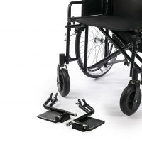 RENT OF THE WHEELCHAIR FOR HEAVYWEIGHT PEOPLE, SIZE 51 CM (15 DAYS)
