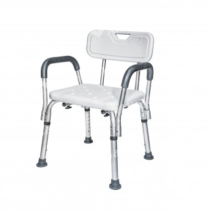 SHOWER CHAIR WITH REMOVABLE ARMRESTS