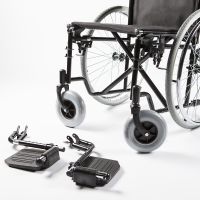 STANDARD WHEELCHAIR STEELMAN START, SIZE 38 CM