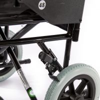 TRANSIT WHEELCHAIR STEELMAN TRAVEL, SIZE 38 CM